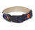 Clemson Tigers Ribbon Dog Collar (Navy) - NCAA