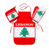 Lebanon Flag Kitchen & BBQ Set