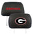 Georgia Bulldogs Embroidered Headrest Covers - NCAA