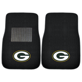 Green Bay Packers Embroidered Car Mat Set - NFL