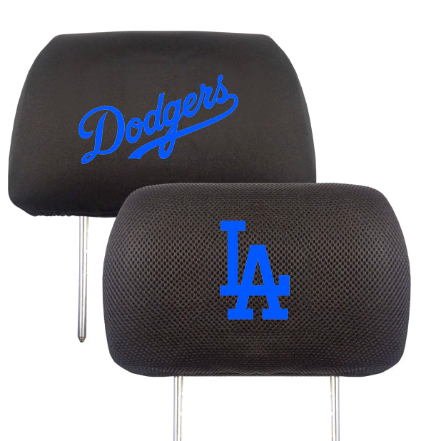 Los Angeles Dodgers Embroidered Headrest Covers - MLB