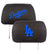 Los Angeles Dodgers Embroidered Headrest Covers - MLB