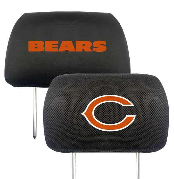 Chicago Bears Embroidered Headrest Covers - NFL