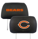 Chicago Bears Embroidered Headrest Covers - NFL