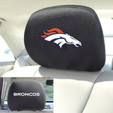 Denver Broncos Embroidered Headrest Covers - NFL