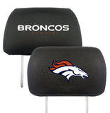 Denver Broncos Embroidered Headrest Covers - NFL