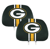 Green Bay Packers Printed Headrest Covers - NFL