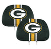 Green Bay Packers Printed Headrest Covers - NFL