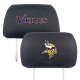 Minnesota Vikings Embroidered Headrest Covers - NFL