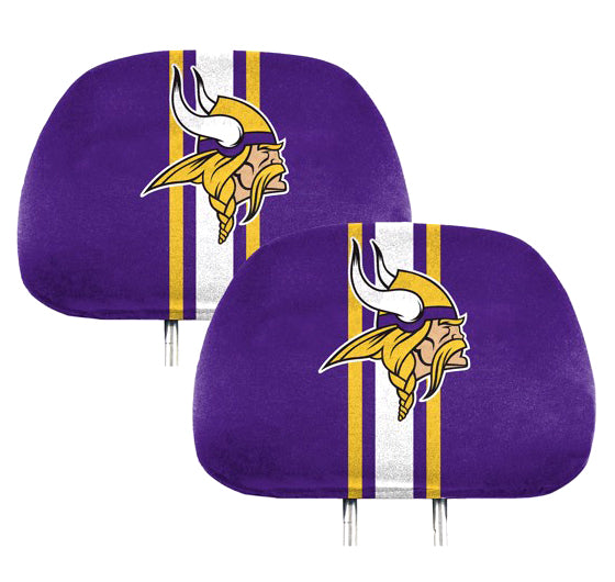 Minnesota Vikings Printed Headrest Covers - NFL