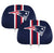 New England Patriots Printed Headrest Covers - NFL