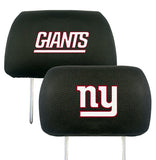 New York Giants Embroidered Headrest Covers - NFL