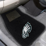 Philadelphia Eagles Embroidered Car Mat Set - NFL