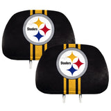 Pittsburgh Steelers Printed Headrest Covers - NFL