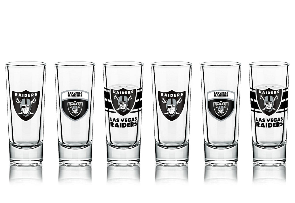 Las Vegas Raiders Shot Glass Set - NFL