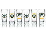 Green Bay Packers Shot Glass Set - NFL