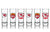 Kansas City Chiefs Shot Glass Set - NFL