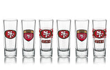 San Francisco 49ers Shot Glass Set - NFL