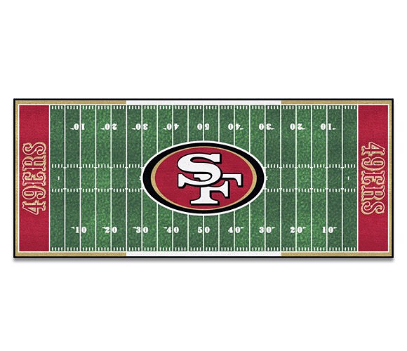 San Francisco 49ers Football Field Runner - NFL