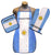 Argentina Flag Kitchen & BBQ Set