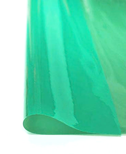 Aquamarine Tinted Clear Vinyl 10-Gauge Multipurpose Fabric - 5-Star Fabrics