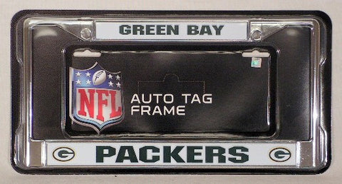 Green Bay Packers Plastic License Plate